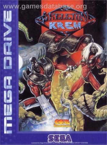 Cover Skeleton Krew for Genesis - Mega Drive